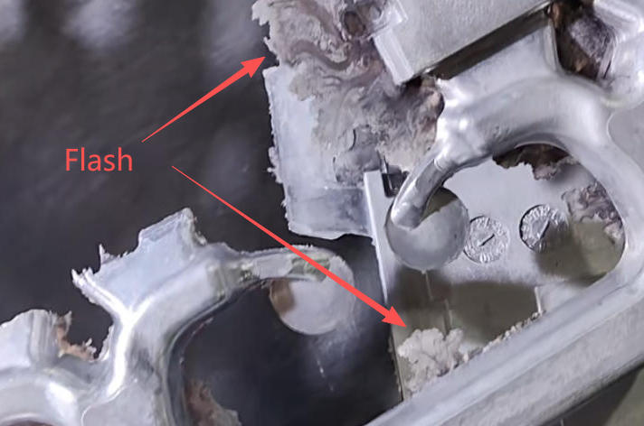 die casting-flash example