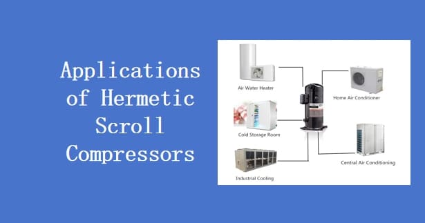 Applications of Hermetic Scroll Compressors