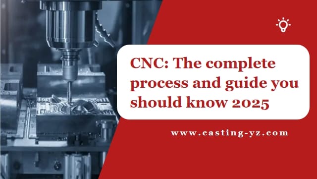 CNC The complete process and guide you should know 2025