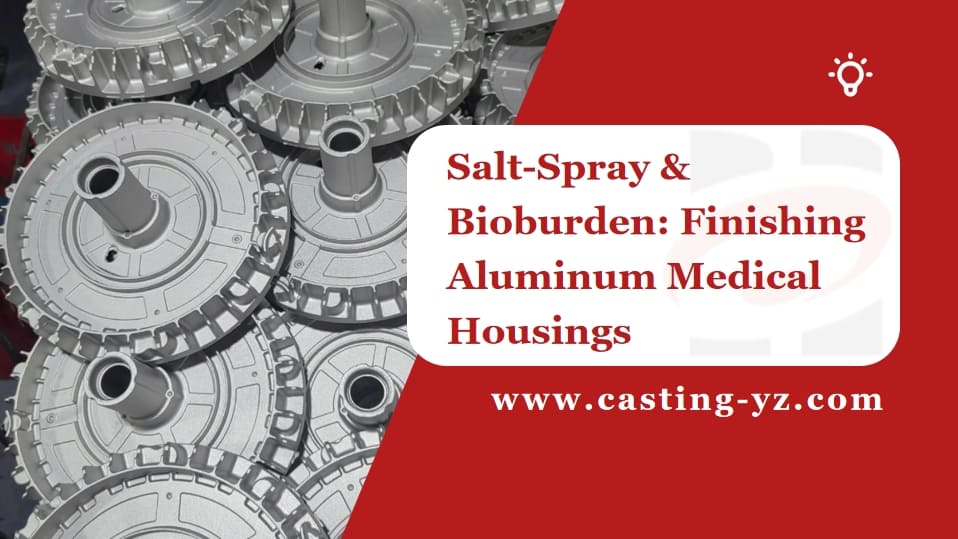 Salt Spray & Bioburden Finishing Aluminum Medical Housings
