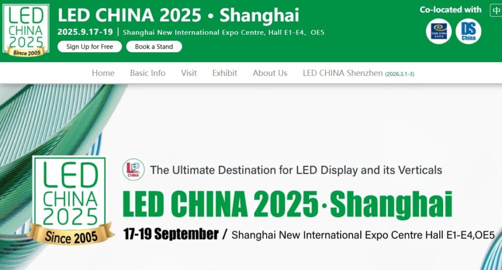 LED China (Shenzhen Shanghai)