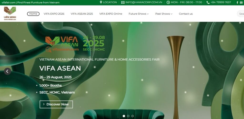 Vietnam International Furniture & Home Accessories Fair (VIFA, Vietnam)