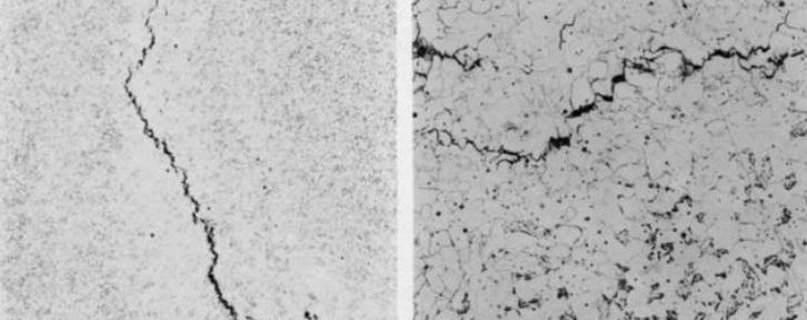 Comparison of hot tearing and hot cracking in aluminum die casting under microscope